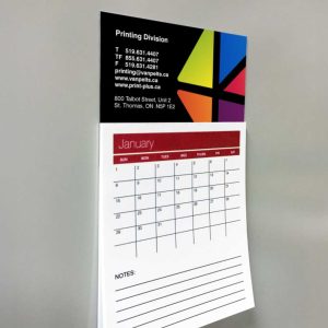 Business Card Calendar